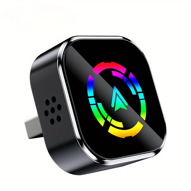 Adaptador CarPlay inalámbrico 2 en 1 para iPhone y para iOS 10 o versiones superiores Adaptador Android Auto Plug and Play con interfaz USB  y USB C