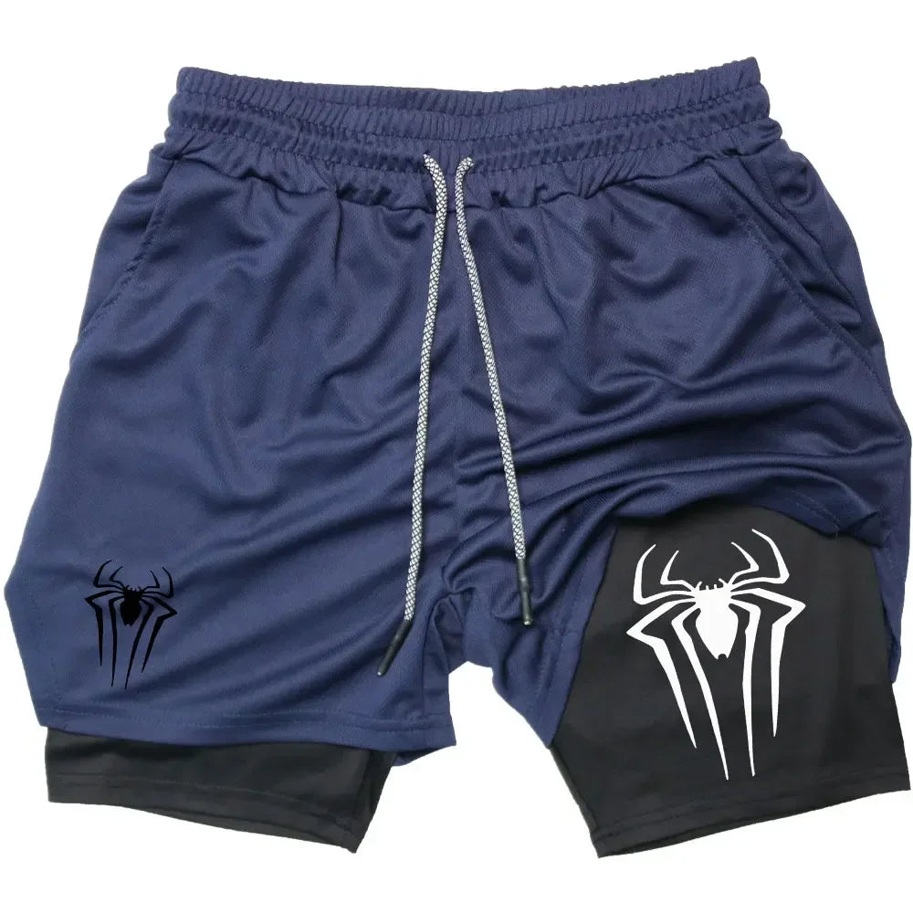 Pantalones cortos deportivos para hombre para entrenamiento